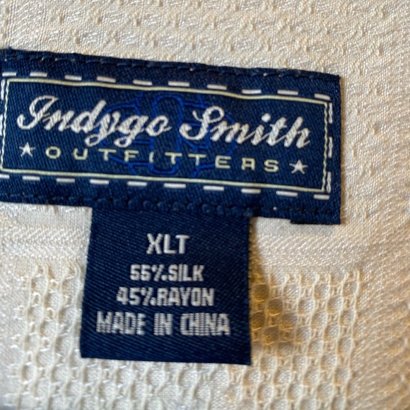 Indygo Smith size XLT silk/ rayon blend - Picture 3 of 7